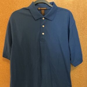 Harriton Blue Polo Shirt